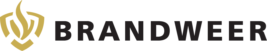 Logo brandweer borduren bij Borduurstudio Friesland